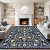 Luxury Persian Style Carpet for Living Room Fluffy Soft Decoration Sofa Area Non-slip Rugs Bedroom Bedside Customizable Foot Mat