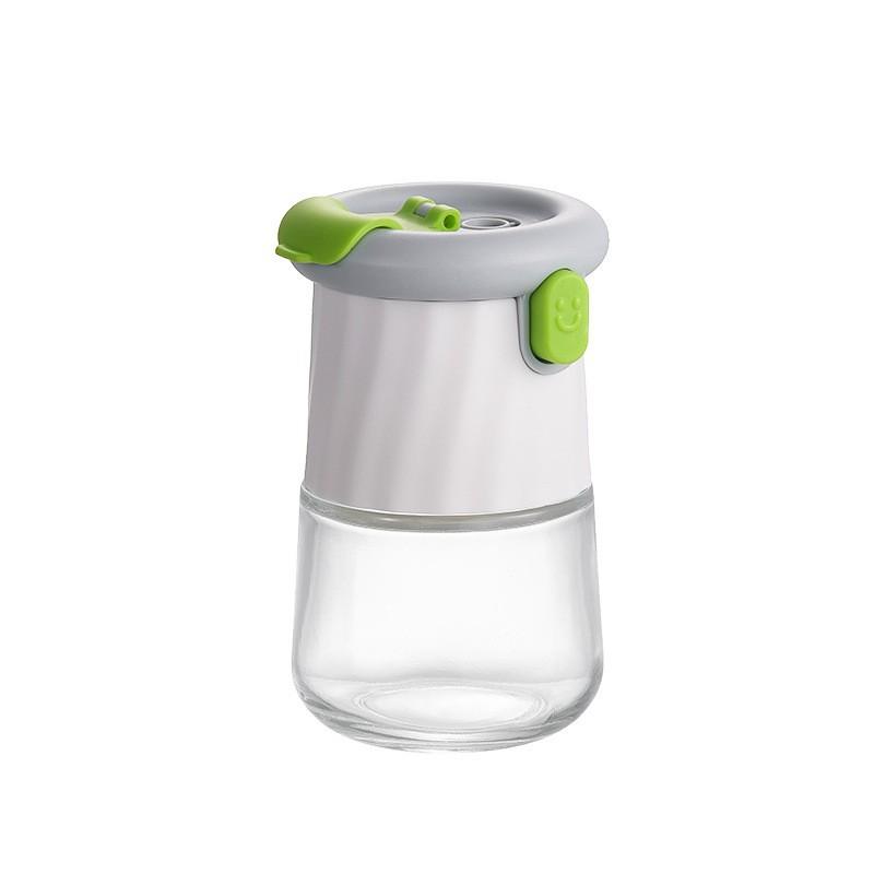Kitchen Smiling Face Buckle Quantitative Seasoning Jar