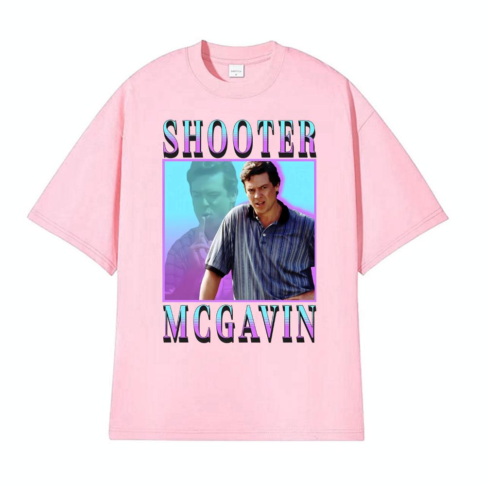 Shooter Mcgavin Homage Pop Culture Happy Gilmore Tshirts Men Women Vintage High Street T Shirt Cotton Casual Humor Tshirt Tops