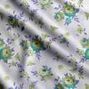 Soimoi Floral Vintage Print  Cotton Cambric Quilting Fabric Sold by The Yard 42 Inch Wide Medium Weight Cotton Fabric Sewing  Supplies