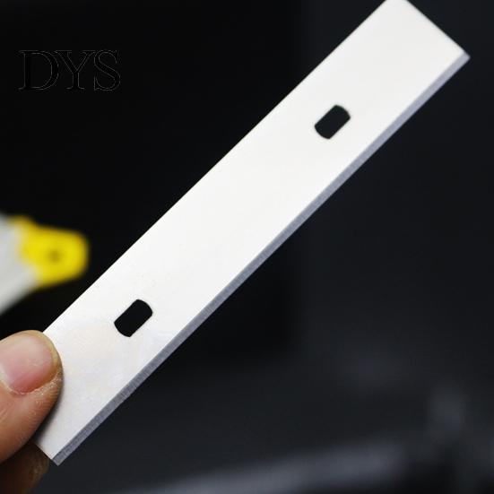 Thickened 10Pcs 4inch Scraper Blades Sharp Carbon Steel Universal Clean Tool Blade Set for Window Spatula