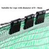 50pcs/lot Sunshade Net Clip 7 Styles Sun Shading Net Clips Home Fence Installation Hook Outdoor Tent Hang Clamp DIY Tool
