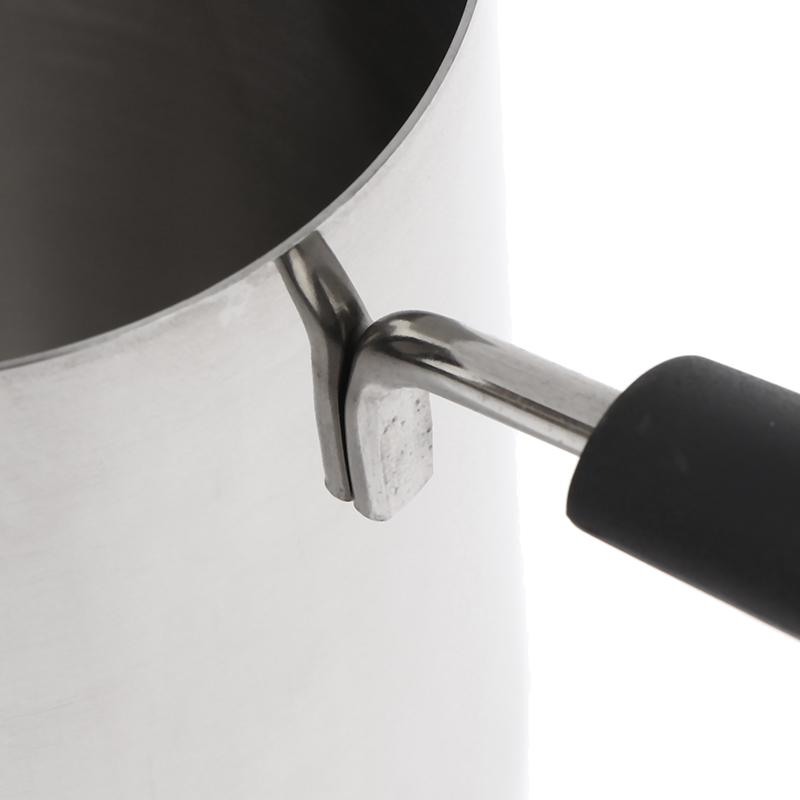 350/600Ml Long Handle Stainless Steel Coffee Pot With Pouring Spout Milk Butter Warmer Pot Stovetop Chocolate Melting Pan