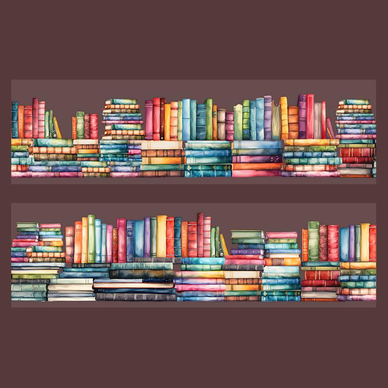 1Roll Tape Retro Exquisite Book PET Stickers Scrapbook Supplies Decoration Notebook Photo Frame Water Stationery Box DIY Sticker