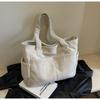Casual Messenger Bag Japanese Large-capacity Canvas Bag New Simple Portable Tote Commuter Shoulder Handbag