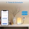 Wifi Smart Plug US-Buchse 1/2/4 Pack Timer Zeitplan Sprachsteuerung Unterstützung Alexa Google Assistent Smartthings