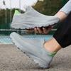 Large Size 47 Men's Shoes Summer New Men's Mesh Breathable One-pedal Lazy Shoes Foreign Trade Foot Casual Shoes
