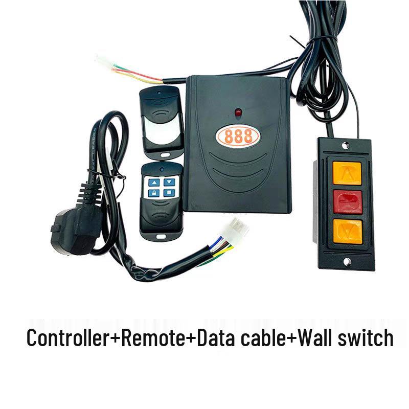 Universal Wireless Garage Door & Roller Shutter Controller with Remote Receiver