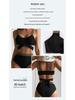 2023 European & American Women's Sexy Criss-Cross Backless Bikini Swimsuit