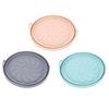 Foldable Round Silicone Fryer Liner Dual Handles Non Stick Food Grade Heat Resistant Reusable Oven Baking Tray Basket Bowl