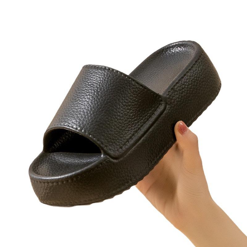 Sandale de baie confortabile, antiderapante, de vară pentru femei - Cu talpă groasă, pentru uz interior/exterior