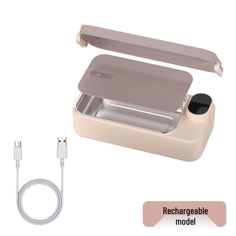 Bezprzewodowe podgrzewane pudełko na lunch USB - 900 ml Bento bez wody dla studentów i pracowników biurowych