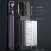 INKZONE For iPhone 14 Pro Max Case Customize Pattern PC+TPU 3-Color E Ink Case Phone Cover