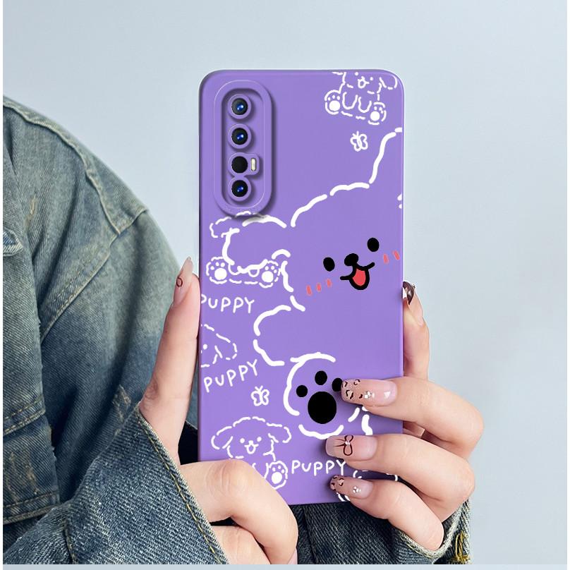 For OPPO Find X2 Neo / Reno3 Pro 5G Phone Case Cover CPH2009 Silicone Sweet Painted Cartoon Funda Lovely Printed Coque Casing