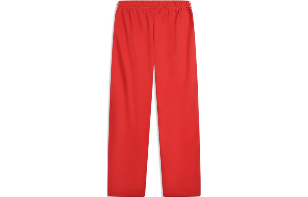 Li Ning Sports Life Collection Knitted Sweatpants Men's Vermilion AKYT683-2