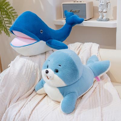 Boneco de Pelúcia Grande Baleia do Oceano Boneca Cama Infantil Dormir Boneca Orca Almofada de Lançar Longa Presente de Aniversário Feminino