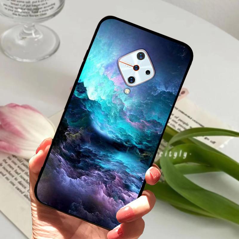 For Vivo V17 Case Cover S1 Pro Silicone Soft Painted Phone Case for VIVO 1920 V17 Russia Case TPU Bumper for vivoV17 V 17 s1Pro