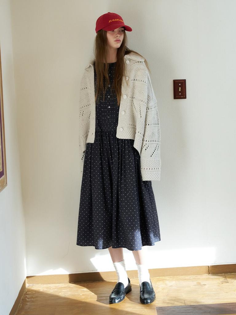 Mwimwieleu Clover Pattern Long Dress Mu2611Op103M