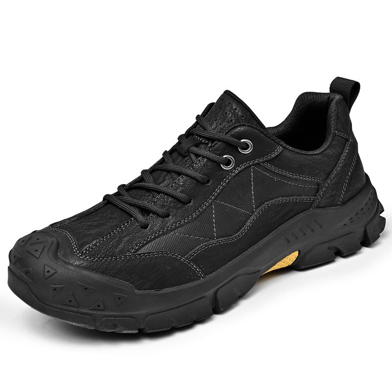 Brand Men Casual Leather Sneake High Quality Classic Outdoor Lace-up Low-top Walking Shoe Luxury Designer Flat Driving Shoes New