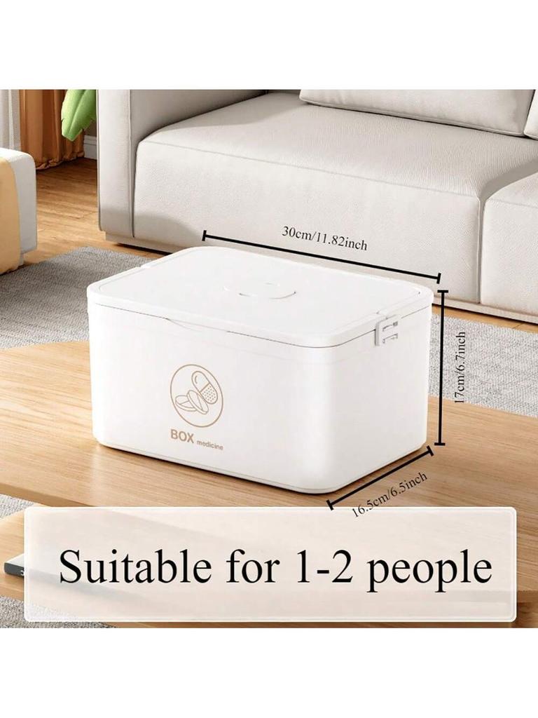 Portable Large Capacity Emergency Medical Kit Household Medicine Chest Multi-Layer Drug Storage First Aid Supplies Organizer