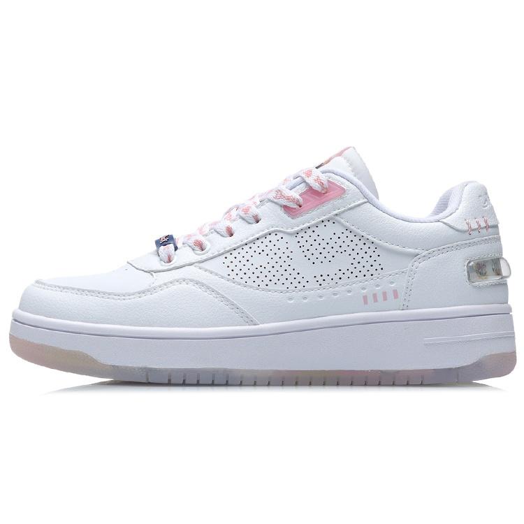 (WMNS) Li-Ning Classic Low X Disney White Pink Women s AGCR204-2