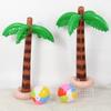 Hawaiian Coconut Palm Tree Balloon Inflatale Tropical Bird Ball Flamingo Summer Beach Birthday Party Decor Supplies Luau Wedding