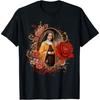 St Teresa av Lisieux Lilla Blomman Helgon Rosor Katolsk Konst T-shirt