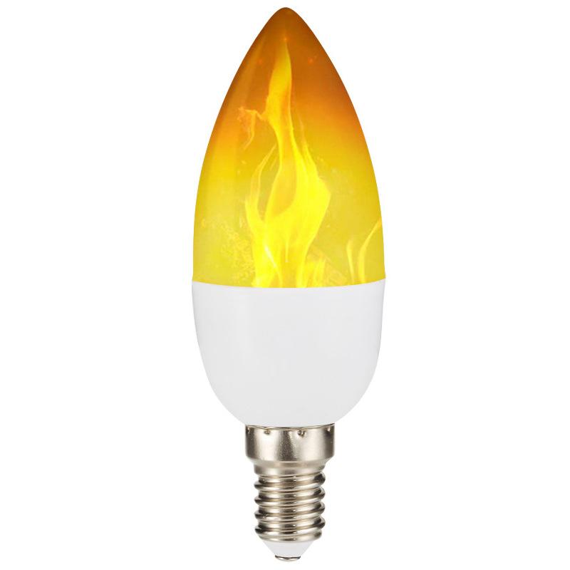 Hot Sale E14 LED Flame Effect Bulb 4 Modes Flickering Light for Christmas Party Garden Outdoor Decoration led bulb