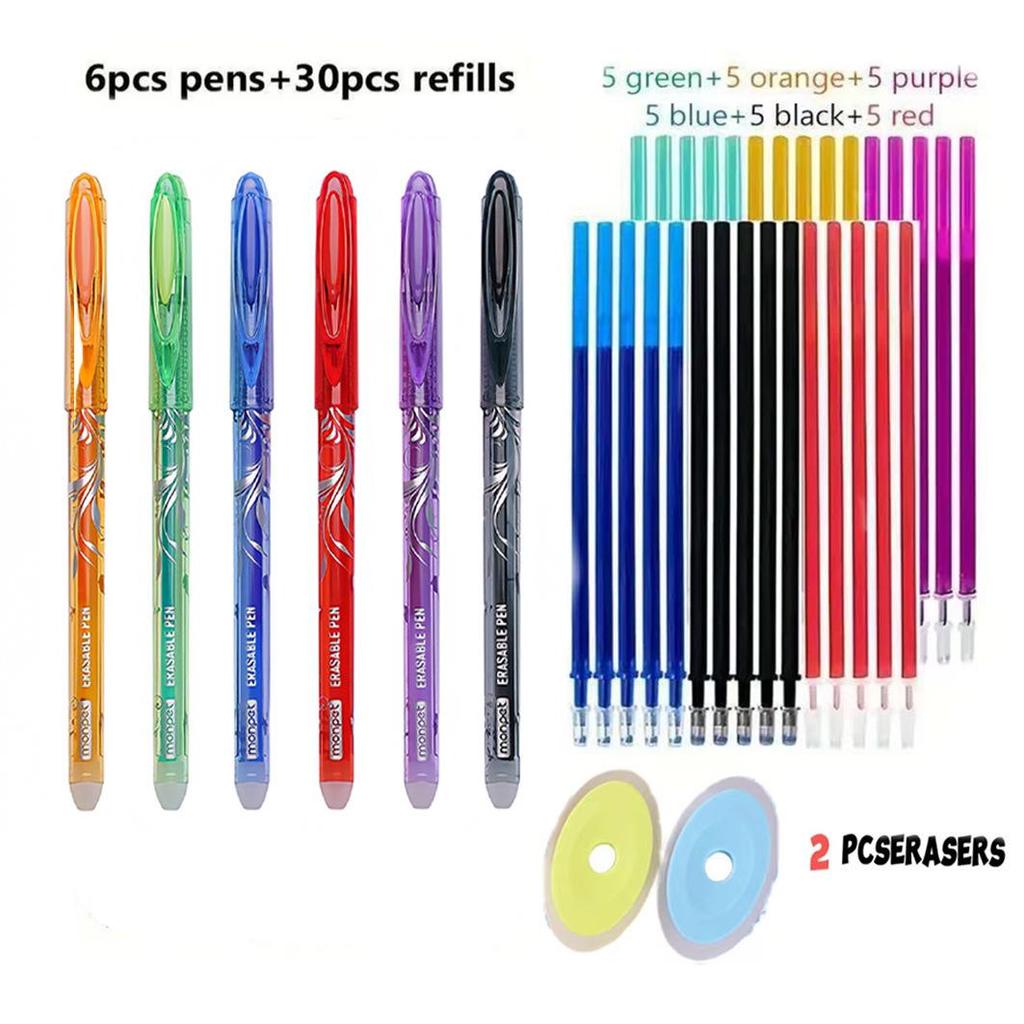 Blau-Weiße Serie Wärmeempfindlicher Radierbarer Gelstift, 0,5 mm