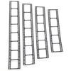 Fustella per biglietti cinematografici in metallo, scrapbooking, fai da te, goffratura, carta, artigianato, stencil