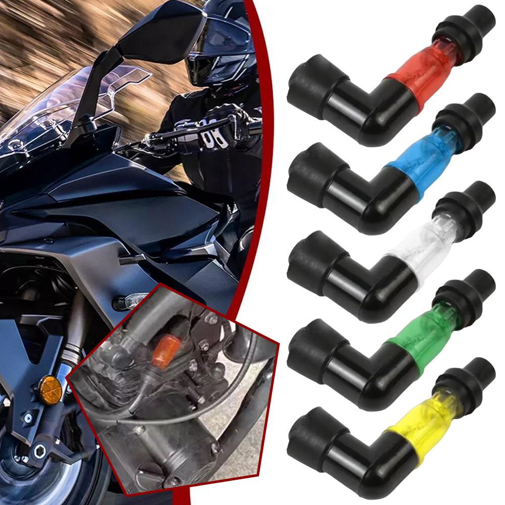 Motorcycle Ignition Spark Plug Cap Universal Flash Spark Plug High Pressure Cap Elbow Shaped Motorcycle Modification Accessories