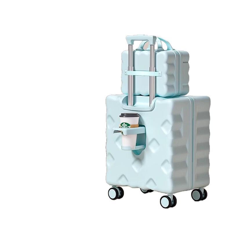 OEING Kids' Rolling Carry-on Suitcase