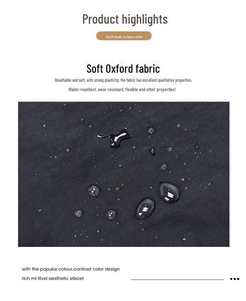 2025 Frühling Koreanischer Damen-Nylon-Rucksack: Trendy einfarbige lässige Schultasche für Schüler