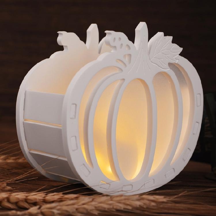 Reusable Silicone Crafting Mold Lamp Silhouettes Molds Halloween Decorations Tool Suitable for Soap Candle Jewelry