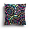 Retro Ethnic Totem Plush Pillowcase Home Sofa Cushion Cover Cartoon Pattern