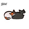 Animal Brooch Two-Cat Cartoon Mean Cat Enamel Pin Digital 3D