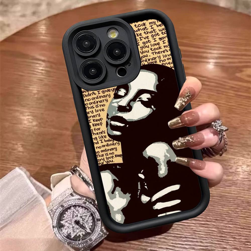Singer Sade Adu Phone Case For IPhone 17 16 15 14 Plus 13 12 11 Pro Max Silicone Cover
