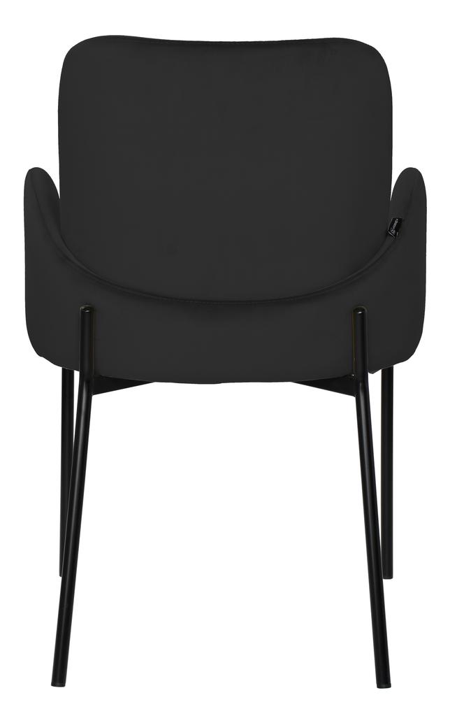 ARON Velvet Beige Upholstered Chair