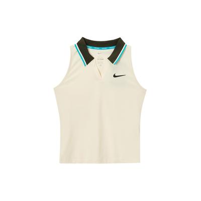Regata Court Slam Dri-Fit Confortável Respirável Secagem Rápida Macia Tops Femininos Marfim Claro Verde Cacto Preto FZ6753110
