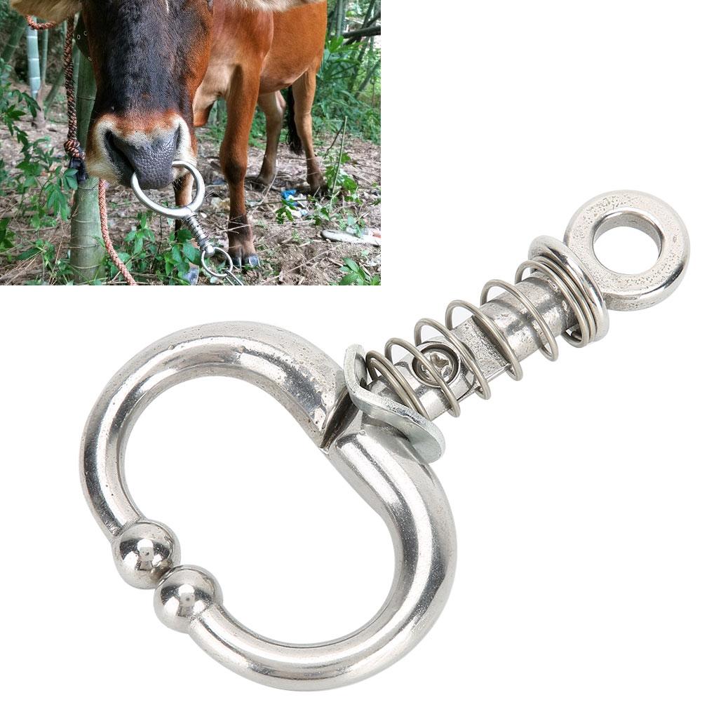Spring Type Bull Cow Nose Pliers Cattle Nose Ring Animals Equipment AccessorySpring Type Cow Nose