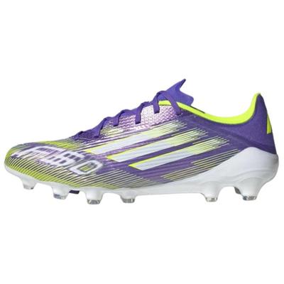 F50 League Soccer Shoes Unisex Purple Green JQ8677