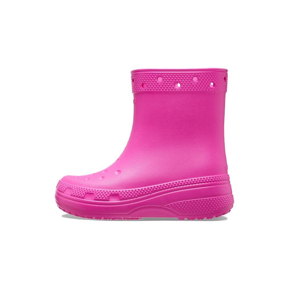 (GS) Детские классические ботинки Crocs Розовые 208544-6UB EU 29-30
