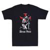 Deus Vult Tempelritter Christlicher Krieger Kreuzfahrer Kreuz Vintage Herren T-Shirt High-End Luxus ist für Männer und Frauen Top Y2k