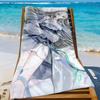 Bianca Game Punishing Gray Raven Towel Sports Quick Dry Travel Camping Gear Sandproof Soft Light Large Beach Towel