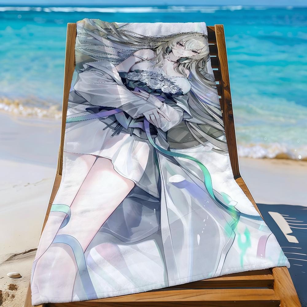 Bianca Game Punishing Gray Raven Towel Sports Quick Dry Travel Camping Gear Sandproof Soft Light Large Beach Towel