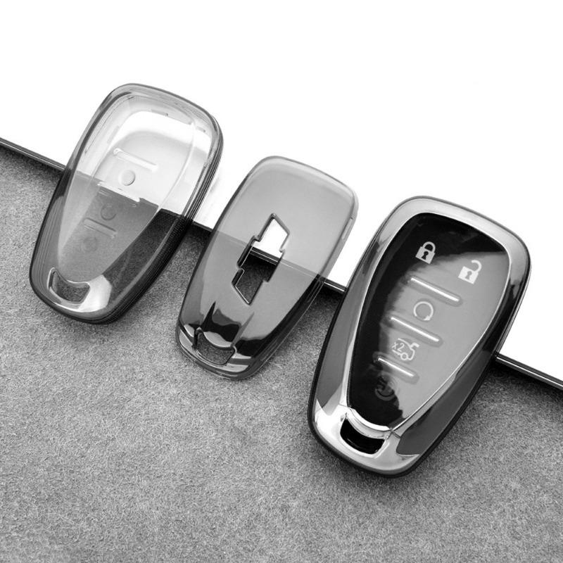 Tpu Car Key Case Cover For Chevrolet Cruze Spark Sonic Camaro Volt Bolt Trax Malibu Onix Equinox Orlando Blazer Traverse