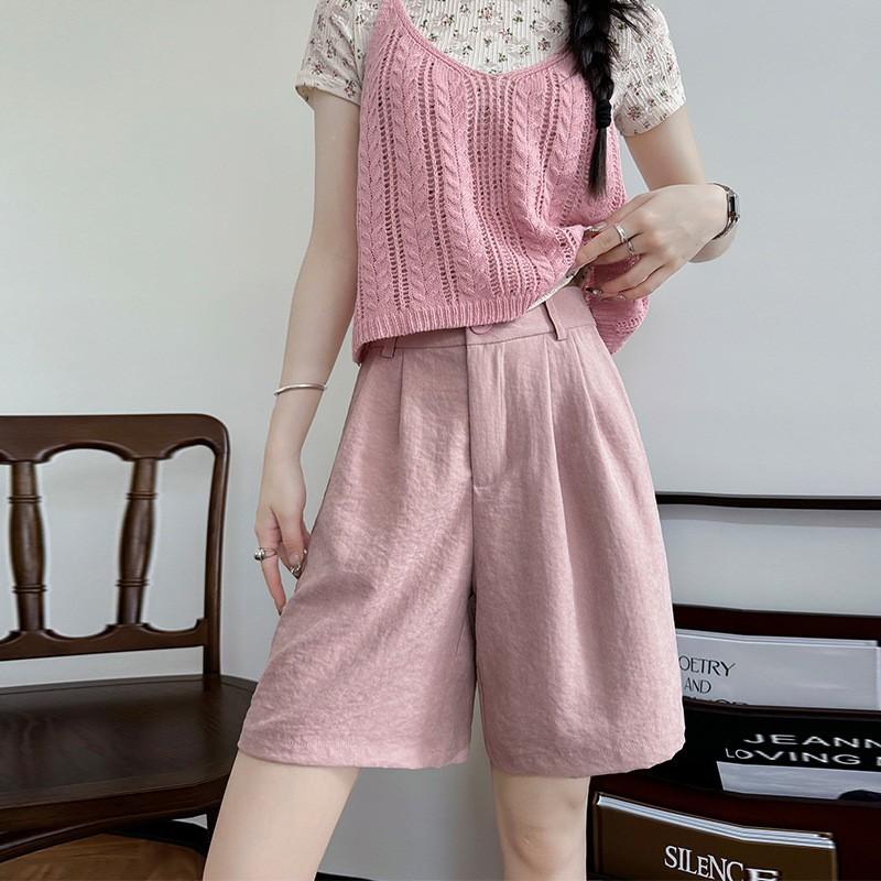 White Milk Husband Suit Pants Autumn New Women's Pants Women's Thin High-waisted Straight-leg Pants Loose and Lazy Wide-leg Pants