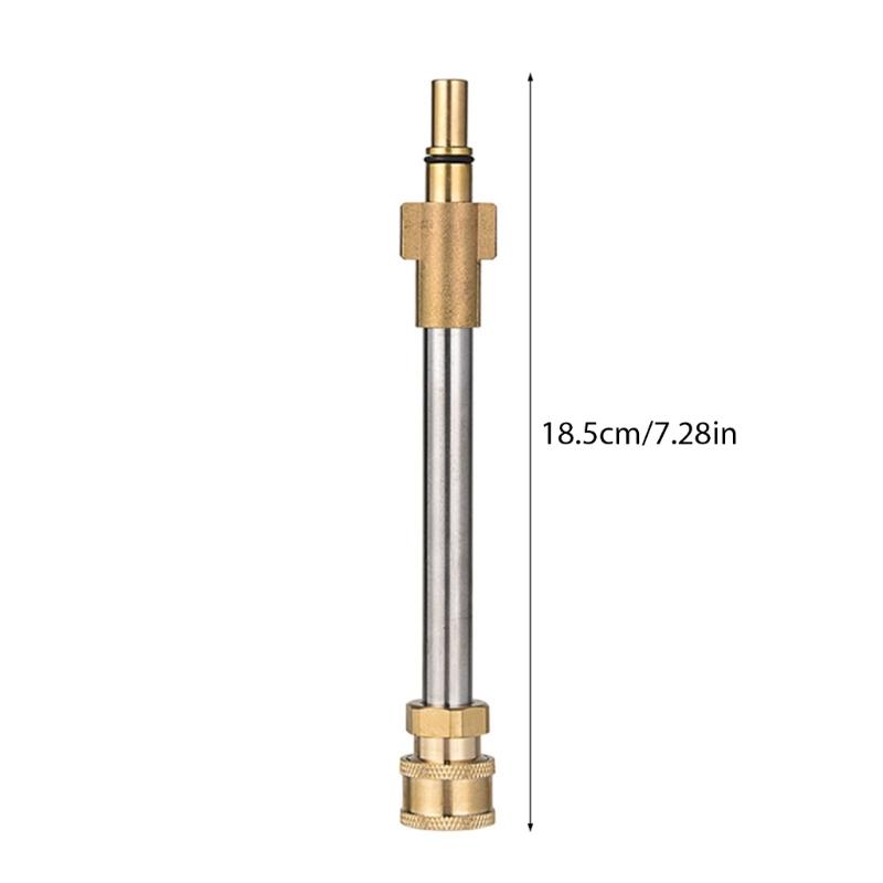 Replacement for Pressure Washer Guns Adapter 1/4inch Quick Connectors Snow Foam Lances Water Guns Adapter Accessories
