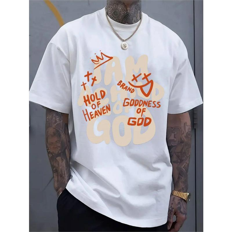 

European sizes Short-Sleeved Casual for sports Shirt for Men Featuring a Stylish 2D Print, Made from Stretchy And Comfortable Material 4XL білий