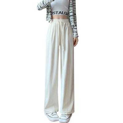 Narrow Version Wide-leg Pants Women's Pants Spring and Autumn New Straight Loose and Drape Casual Sweatpants